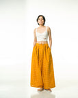 "Wiji" - Two Buttons Maxi Pants