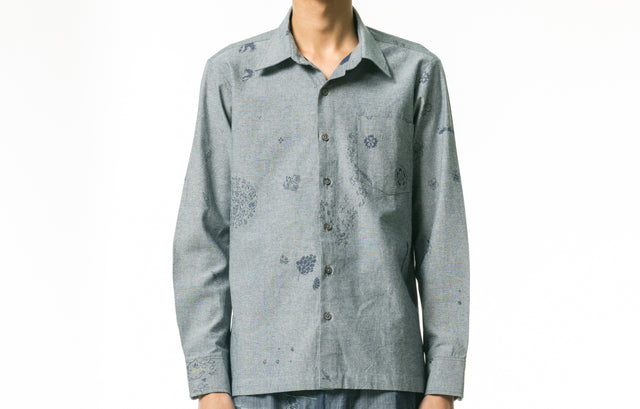 "Muara Grey" - Long Sleeve Shirt