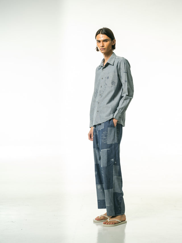 "Muara Grey" - Long Sleeve Shirt