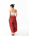 "Nitik Ayam" - Two Buttons Maxi Pants