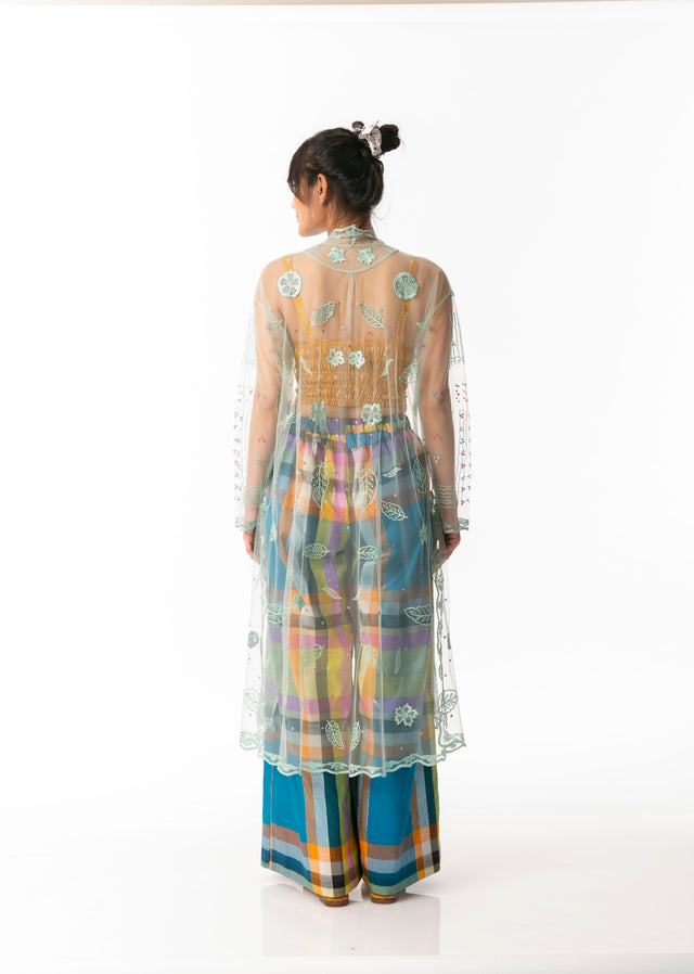 "Bunga Laut" - Kebaya Panjang Tulle