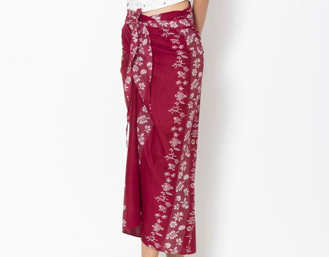 "Tumbuh" Jeda - Wrap Skirt