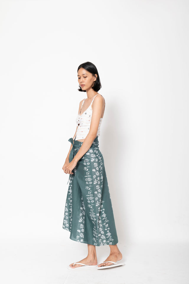 "Tumbuh" Jeda - Wrap Skirt