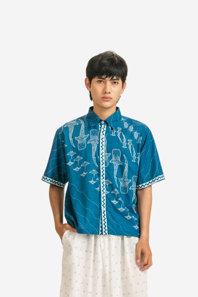 "Samudra Lereng" - Short Sleeve Shirt