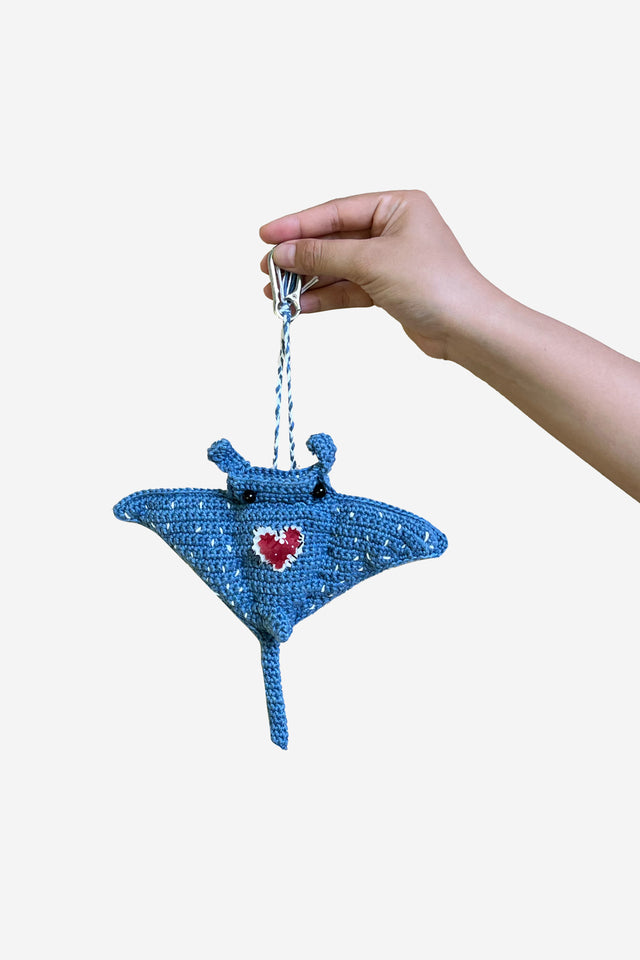 ”Amigurumi” - Manta Charm