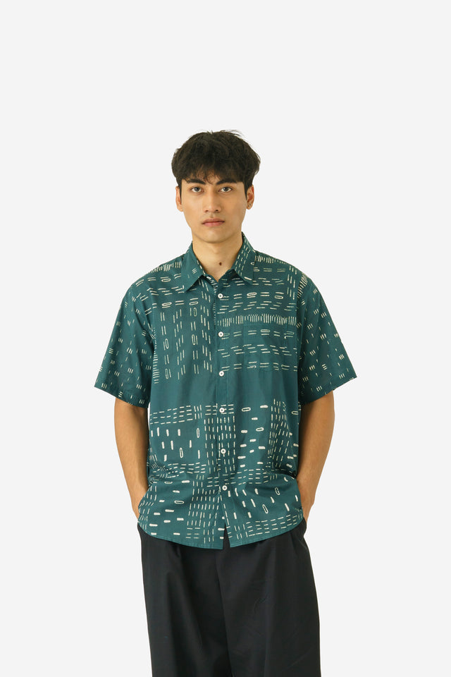 "Bambu" - Plant-based Dye Short Sleeve Shirt