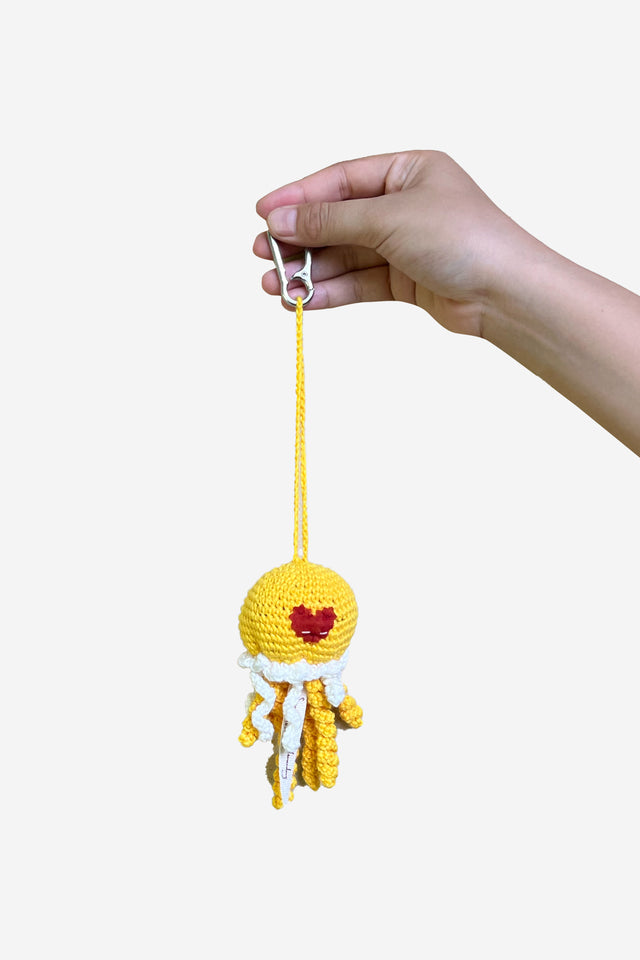 “Amigurumi” - Small Jellyfish Charm