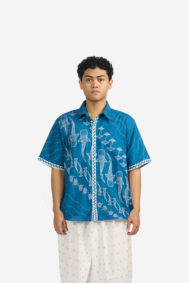 "Samudra Lereng" - Short Sleeve Shirt