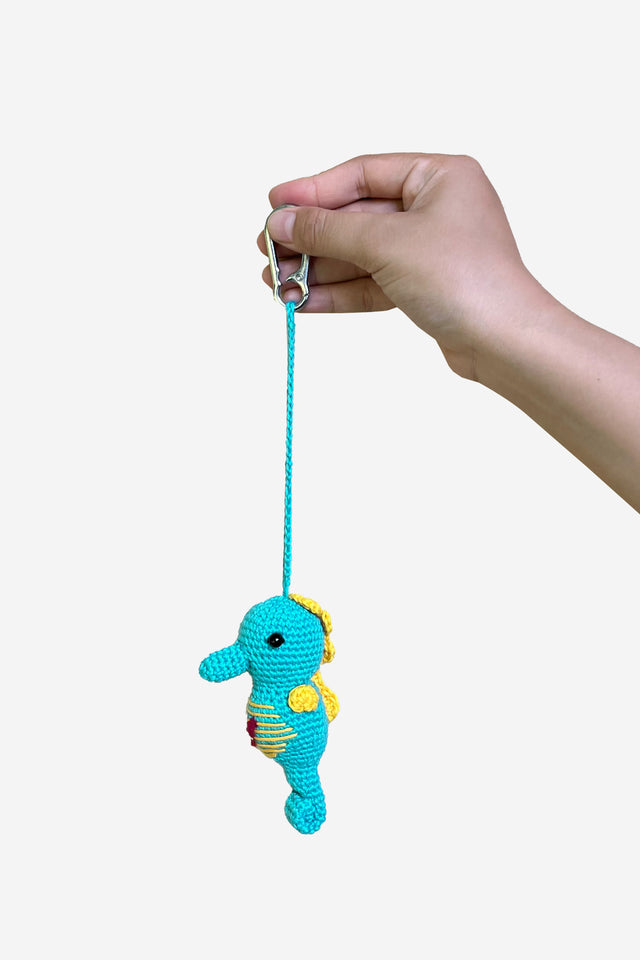 “Amigurumi” - Seahorse Charm