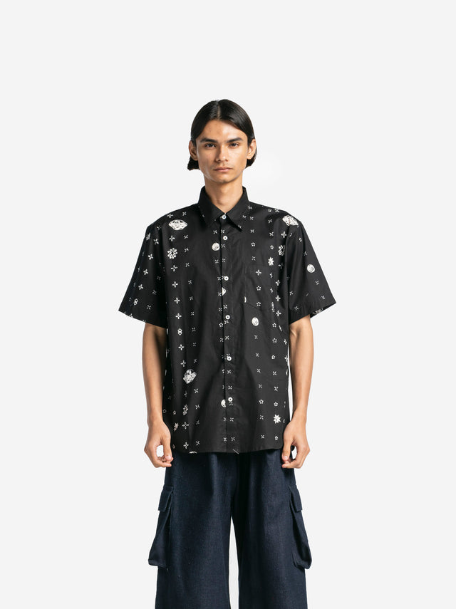 ”Sejauh Mata Memandang X Eko Nugroho” Short Sleeve Shirt