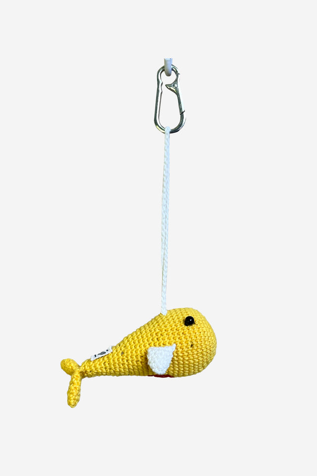 “Amigurumi” - Small Whale Charm