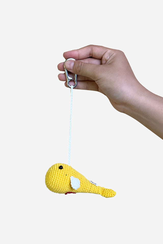 “Amigurumi” - Small Whale Charm