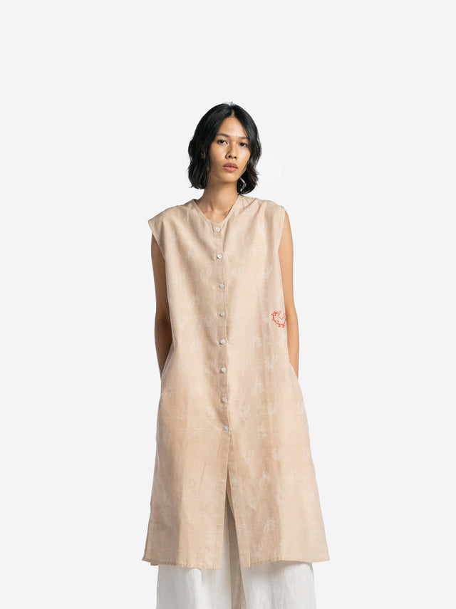 “Tenun Ayam” Silk-Cotton Fiber Baju Santai