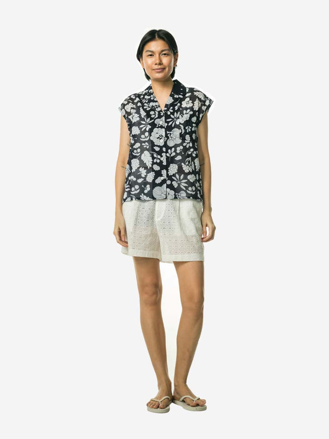 "Flora" - Padma Sleveless Shirt