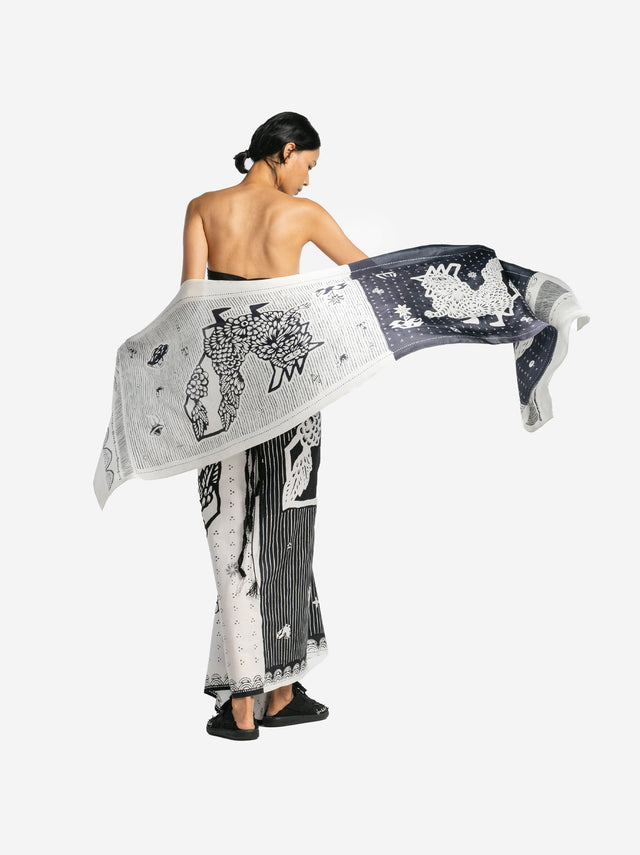 ”Sejauh Mata Memandang X Eko Nugroho” - Shawl