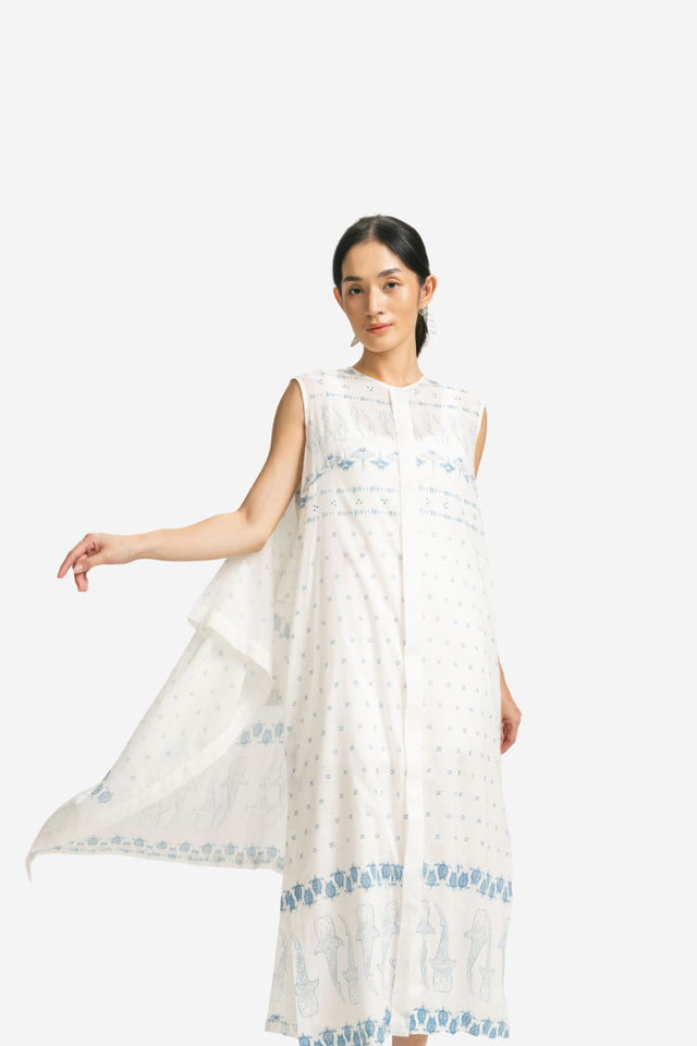 "Mosaik" - Manta Maxi Dress