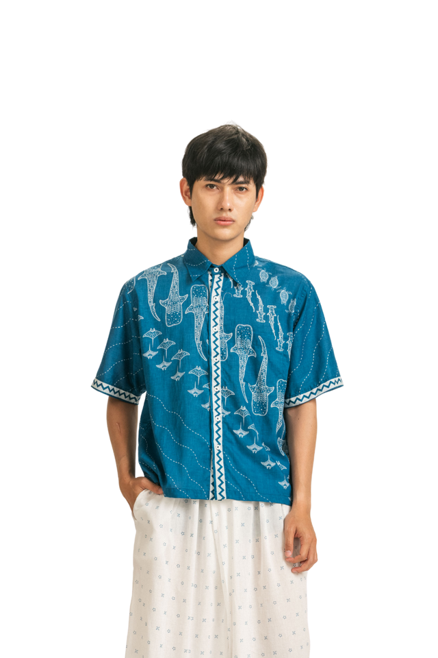 "Samudra Lereng" - Short Sleeve Shirt