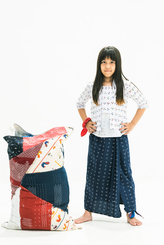 "Bija" - Kids Sarong Skirt