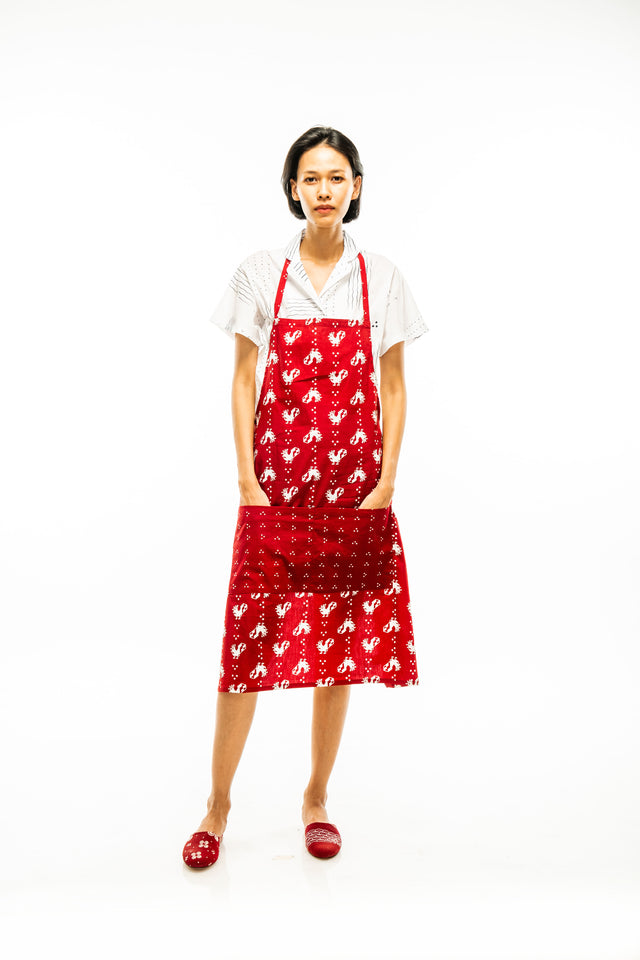 "Ayam Bija" - Long Apron