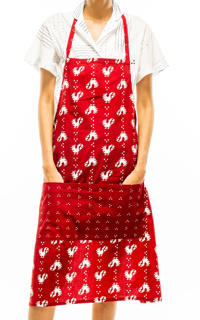 "Ayam Bija" - Long Apron