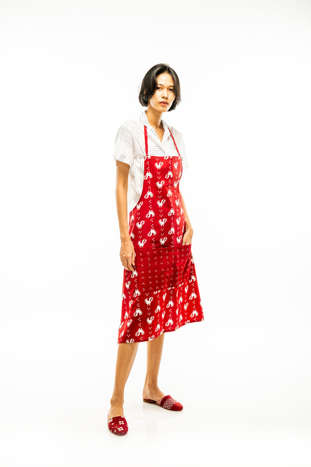 "Ayam Bija" - Long Apron