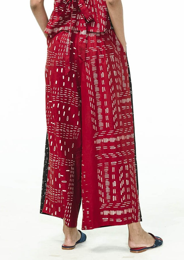 "Bambu" - Two Buttons Maxi Pants