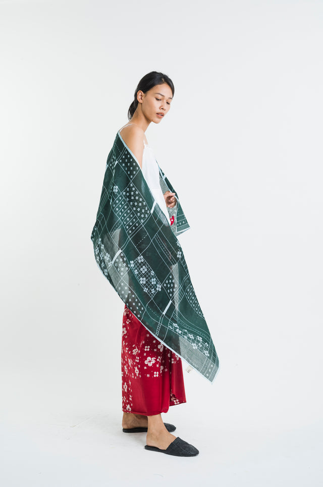 "Semanggi Traffic" - Shawl