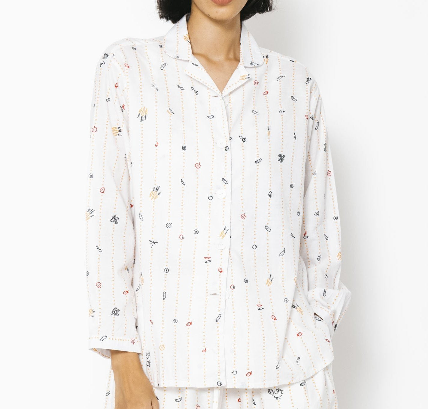 &quot;Tumbuh&quot; - Woman&#39;s Tilem Pajama Top