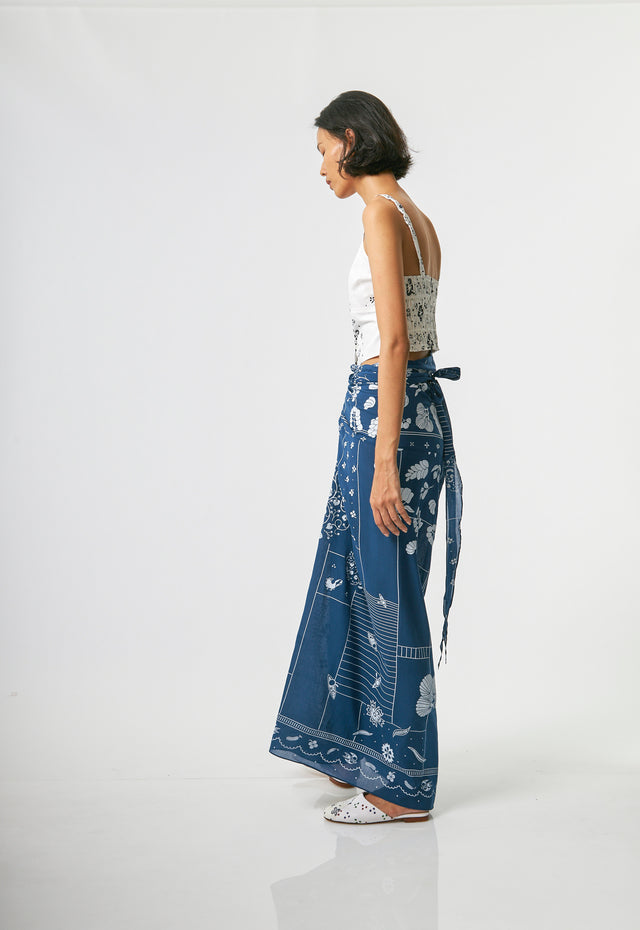 "Tambal" - Wrap Skirt